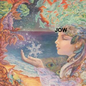 Josephine Wall "Snow Flake" Birthday Glitter #13332