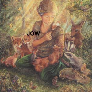 Josephine Wall "Forest Friends" Birthday Glitter #13877