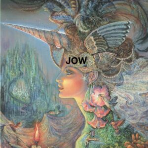 Josephine Wall "Lady Unicorn" Birthday Glitter #41777