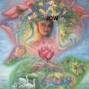 Josephine Wall "Creation of Spring" Birthday Glitter #41778