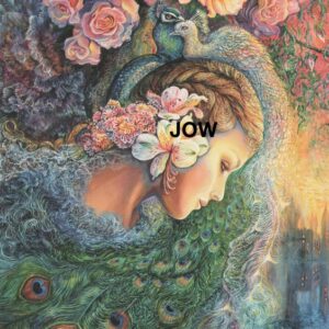 Josephine Wall "Peacock Daze" Inspiring Words #45140