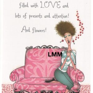 Leslie Moak Murray "Husband Anniversary" Glitter #16922