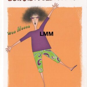 Leslie Moak Murray Congratulations "Trixie" #16923