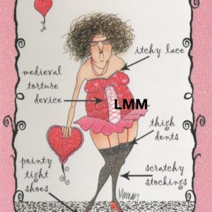 Leslie Moak Murray Valentine's Day "Trixie" Glitter #21665