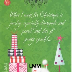 Leslie Moak Murray Christmas Glitter #24696