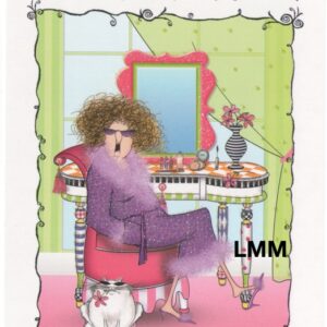 Leslie Moak Murray Birthday Glitter "Trixie" #38701