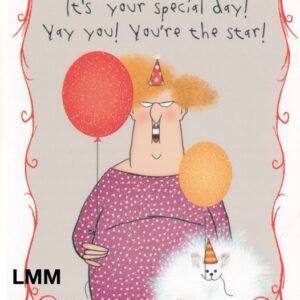 Leslie Moak Murray Birthday Glitter #38959