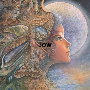 Josephine Wall "Diana - Lady Goddess" Birthday Glitter #13331