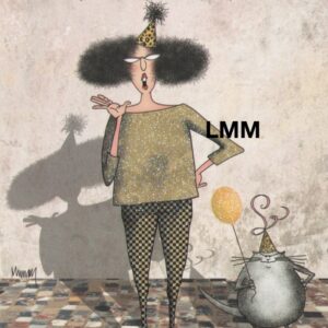 Leslie Moak Murray Birthday Glitter #21853