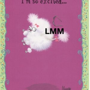 Leslie Moak Murray Birthday "Odette" Glitter #38696