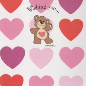 Suzy's Zoo Valentine's Day Boxed Notecards "Boof Bear Wish"