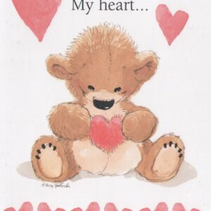 Suzy's Zoo Valentine's Day Boxed Notecards "Boof Bear"