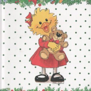 Suzy's Zoo Christmas Boxed Notecards "Suzy Ducken & Willie Bear"