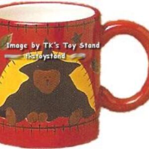 Boyds Bears "Bruin Up Trouble" Halloween Mugs Set #86622