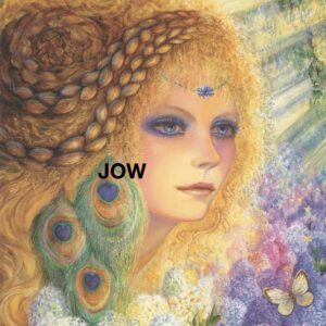 Josephine Wall "Hyacinths Are For Loveliness" Birthday #44754