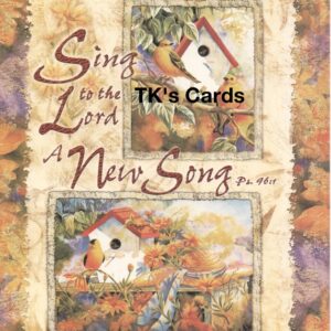 Kathleen Denis "Inspirational" 8.5x11 Birthday Birds & Birdhouses #22641