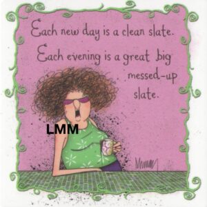 Leslie Moak Murray Magnet "Clean Slate" #26408