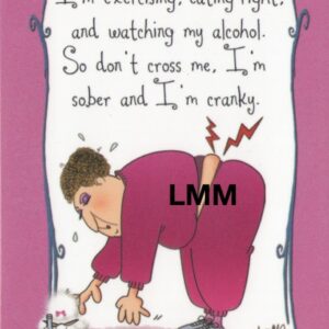 Leslie Moak Murray Magnet "Exercising, Eating Right" #31293