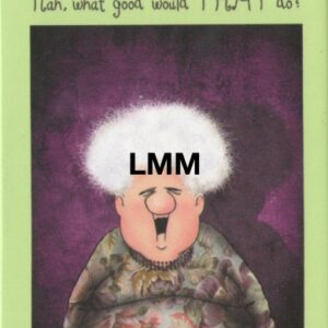 Leslie Moak Murray Magnet "Think Positive!" #67029