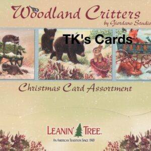 Christmas Assortment "Woodland Critters" Giordano #90249