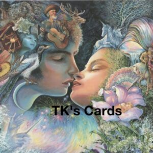 Josephine Wall "Prelude to a Kiss" 8.5x11 Anniversary Collector's #49022
