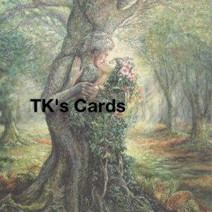 Josephine Wall "The Dryad and the Tree Spirit" 8.5x11 Love Collector's #49219