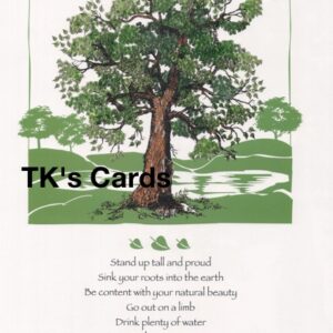 Advice from a Tree "Your True Nature" 8.5x11 Birthday Collector's #49266