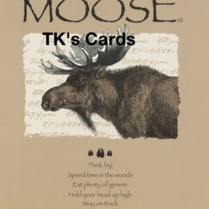 Advice from a Moose "Your True Nature" 8.5x11 Birthday Collector's #49330