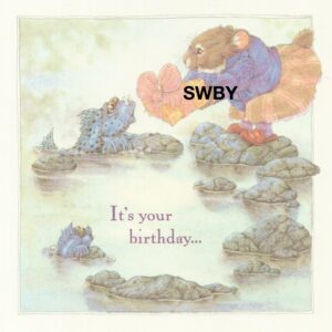Sweet Willow Bay "Birthday" Mouse & Fish Select #36585