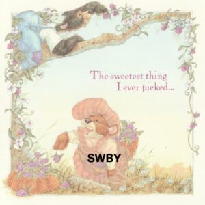 Sweet Willow Bay "Anniversary" Bears Picking Berries Select #36595