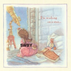 Sweet Willow Bay "Miss You" Bunny Wish on a Star Select #36598
