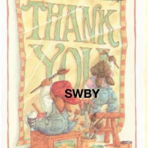 Sweet Willow Bay "Thank You" Animals Paint Classic #40336