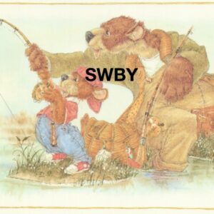 Sweet Willow Bay "Father's Day" Bears Dad & Son Fishing Classic #44147