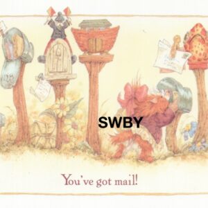 Sweet Willow Bay "Friendship" Animal & Mailboxes Notions #95054
