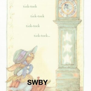 Sweet Willow Bay "Friendship" Bunny Clock Notions #95055