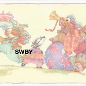 Sweet Willow Bay "Birthday" Animals Parade & Cake Notions #97106