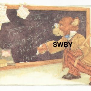 Sweet Willow Bay "Birthday" Bear Cub Age Notions #97107