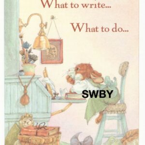 Sweet Willow Bay "Friendship" Bunny Ponders Writing Notions #97109