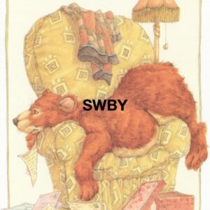 Sweet Willow Bay "Miss You" Bear in Comfy Chair Notions #97111