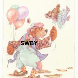 Sweet Willow Bay "Birthday" Bears & Balloons Notions #97177