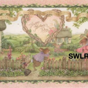 Susan Wheeler "Mother's Day" Mother & Child Bunnies #18507