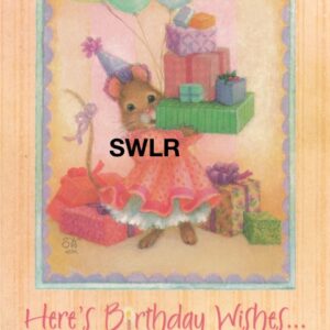 Susan Wheeler "Birthday" Mouse & Presents #95294