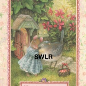 Susan Wheeler "Friendship" Mouse Hugging Bird #95299