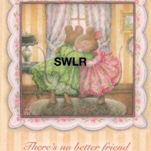 Susan Wheeler "Friendship Sister" Mice Hugging #95300