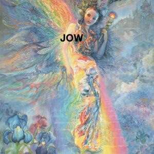 Josephine Wall "Iris Keeper of the Rainbow" Blank #41371