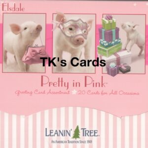 Bob Elsdale Assortment "Pretty In Pink" Pigs Cards #90716