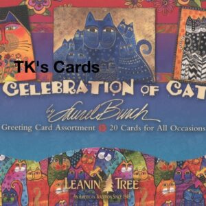 Laurel Burch Assortment "A Celebration of Cats" 20 Greeting Cards #90730