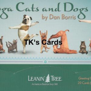 Dan Borris Assortment "Yoga Cats and Dogs" Cards #90767