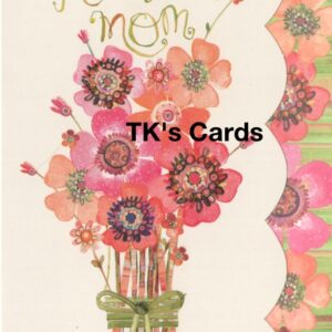 Robbin Rawlings "Birthday Mom" Glitter Card #21878