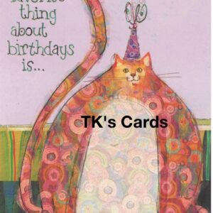Robbin Rawlings "Birthday" Glitter Card #21887